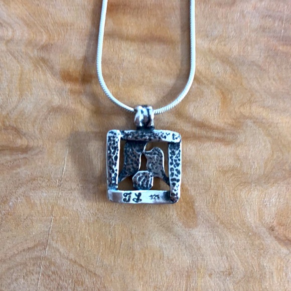 Love Birds and Opal Necklace - Picture 4 of 4